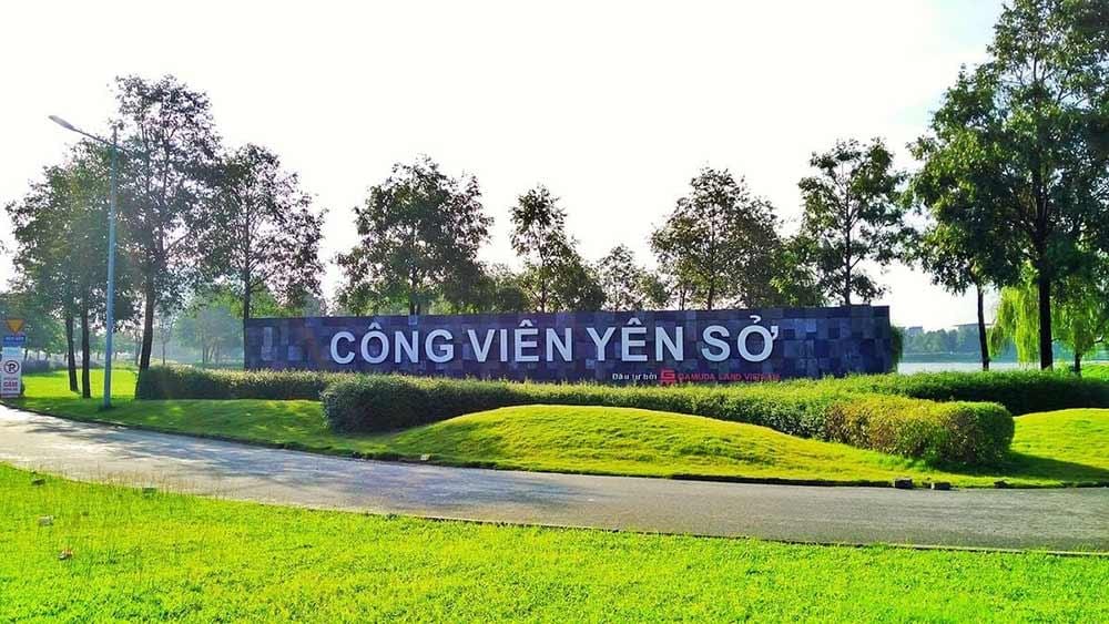 Công viên Yên Sở - điểm đến dã ngoại, picnic lý tưởng tại Hà Nội